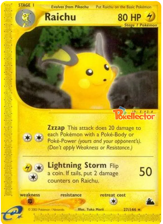 Raichu - Skyridge #27