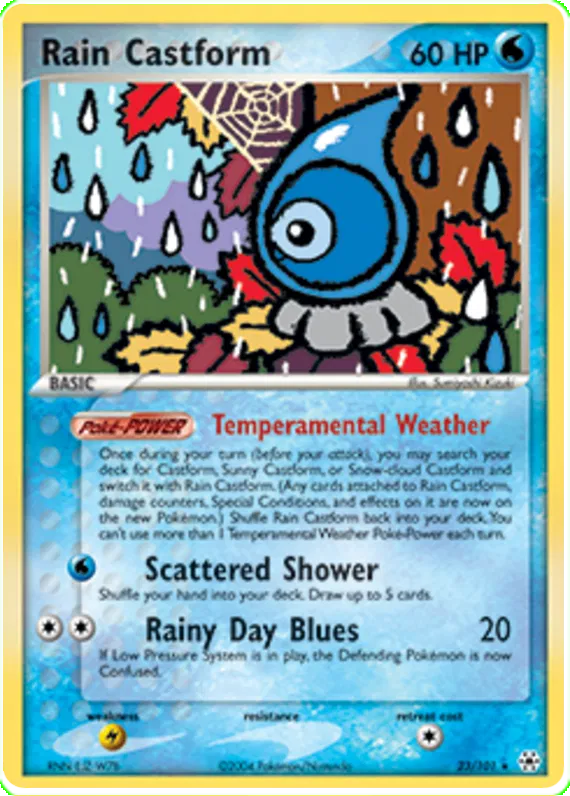 Rain Castform - EX Hidden Legends #23