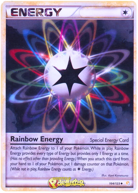 Rainbow Energy - HeartGold SoulSilver #104