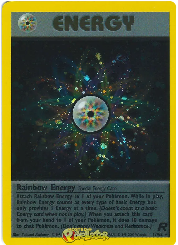 Rainbow Energy - Team Rocket #17