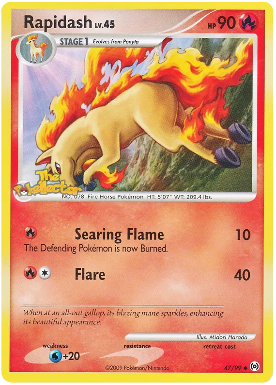 Rapidash - Platinum - Arceus #47