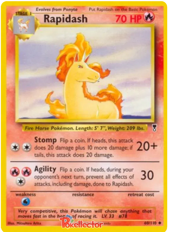 Rapidash - Legendary Collection #60