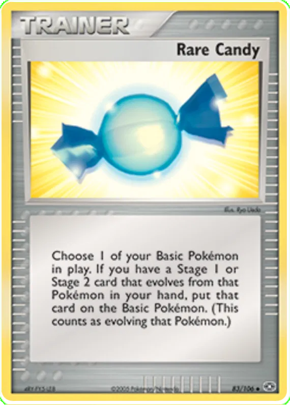 Rare Candy - EX Emerald #83