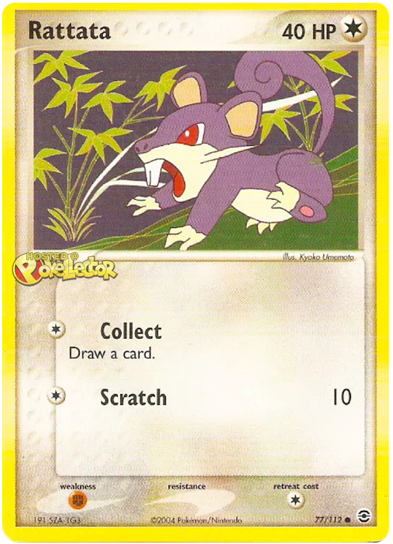 Rattata - EX FireRed & LeafGreen #77