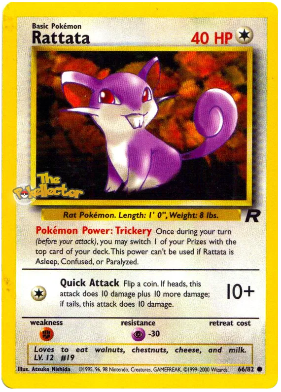 Rattata - Team Rocket #66