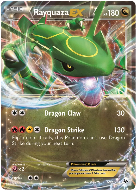 Rayquaza EX - Roaring Skies #60