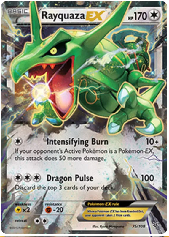 Rayquaza EX - Roaring Skies #75