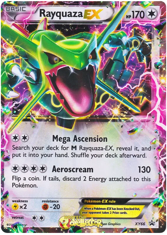 Rayquaza EX - XY Promos #66