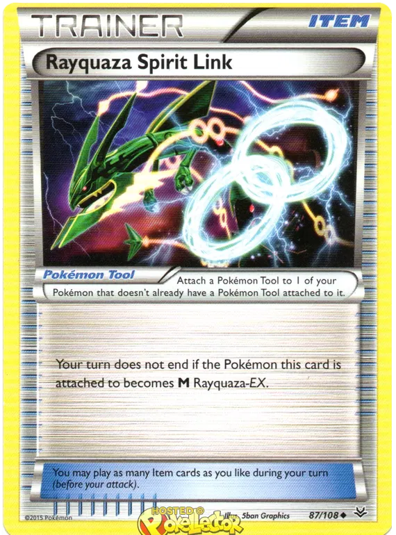 Rayquaza Spirit Link - Roaring Skies #87