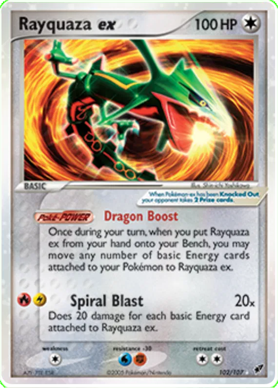 Rayquaza ex - EX Deoxys #102