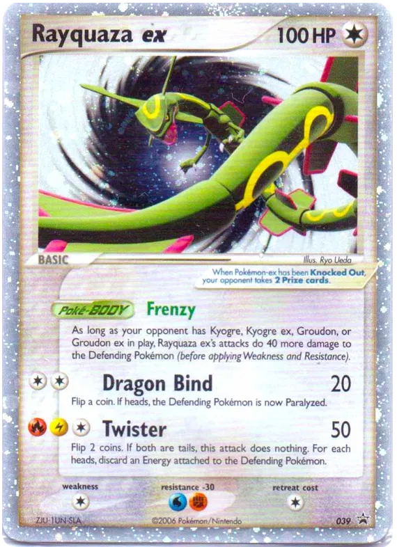 Rayquaza ex - Nintendo Promos #39