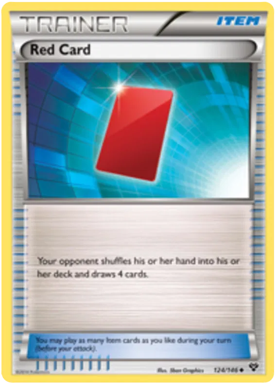 Red Card - XY #124