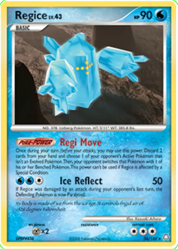 Regice - Legends Awakened #36