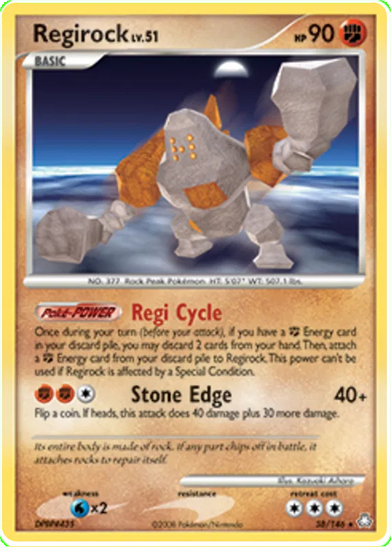 Regirock - Legends Awakened #38