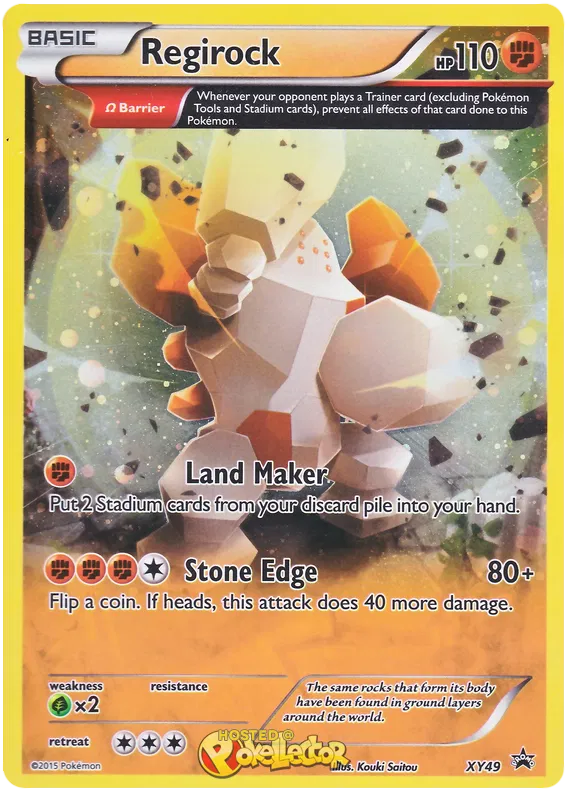 Regirock - XY Promos #49