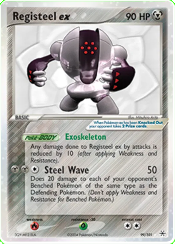 Registeel ex - EX Hidden Legends #99