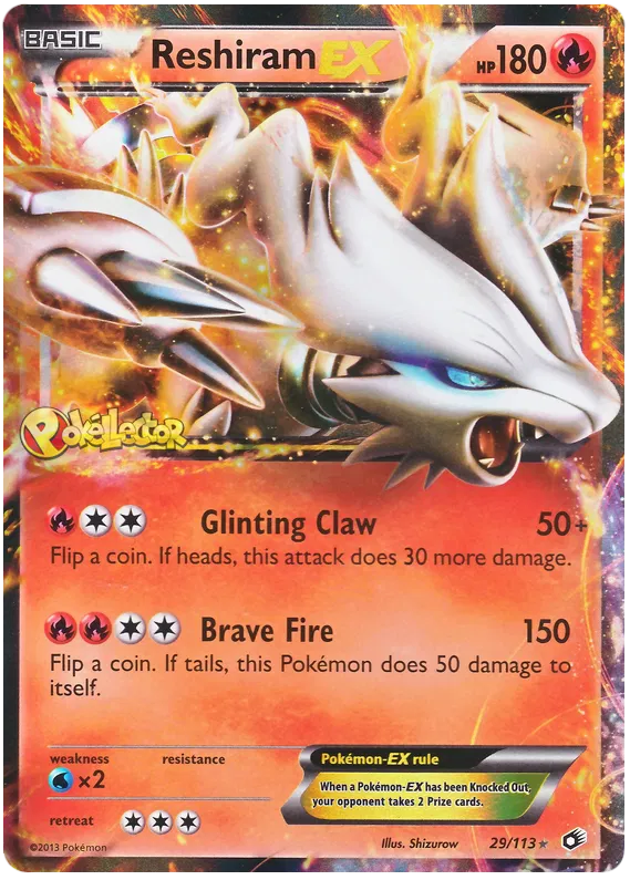 Reshiram EX - Legendary Treasures #29