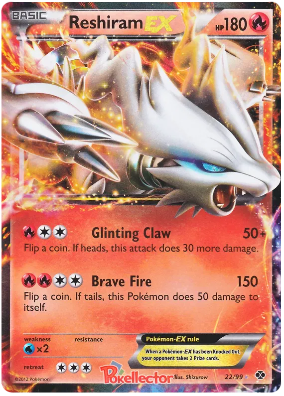 Reshiram EX - Next Destinies #22