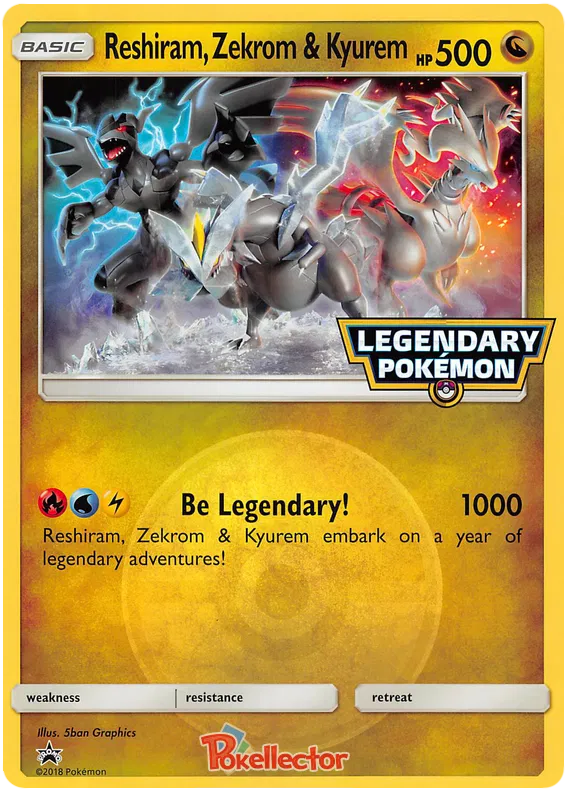 Reshiram, Zekrom & Kyurem - Sun & Moon Promos 