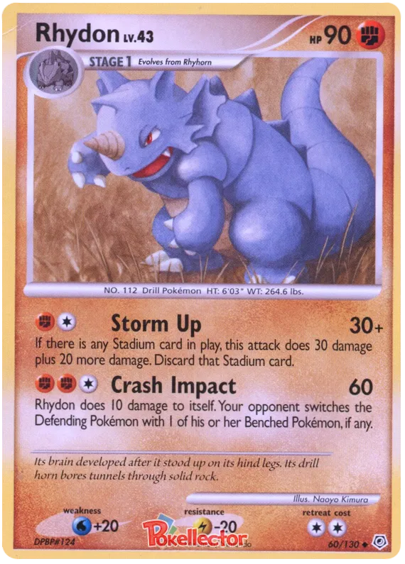 Rhydon - Diamond & Pearl #60