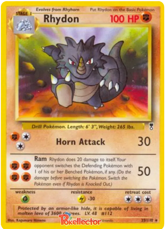 Rhydon - Legendary Collection #35