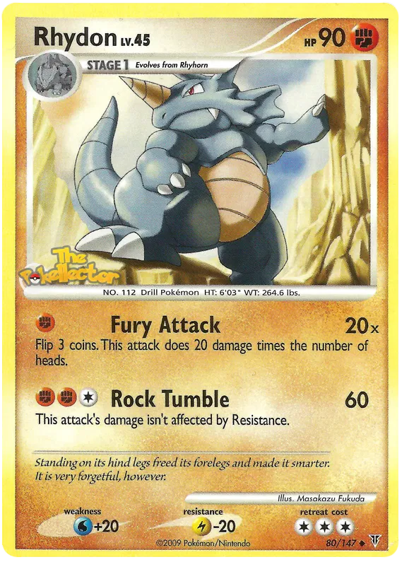 Rhydon - Platinum - Supreme Victors #80