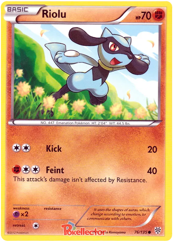 Riolu - Plasma Storm #76