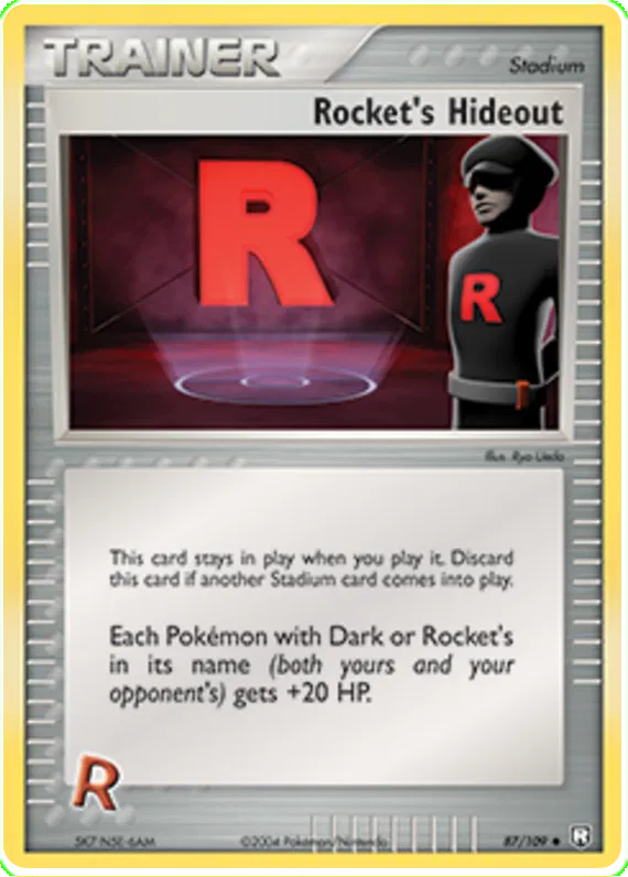 Rocket's Hideout - EX Team Rocket Returns #87