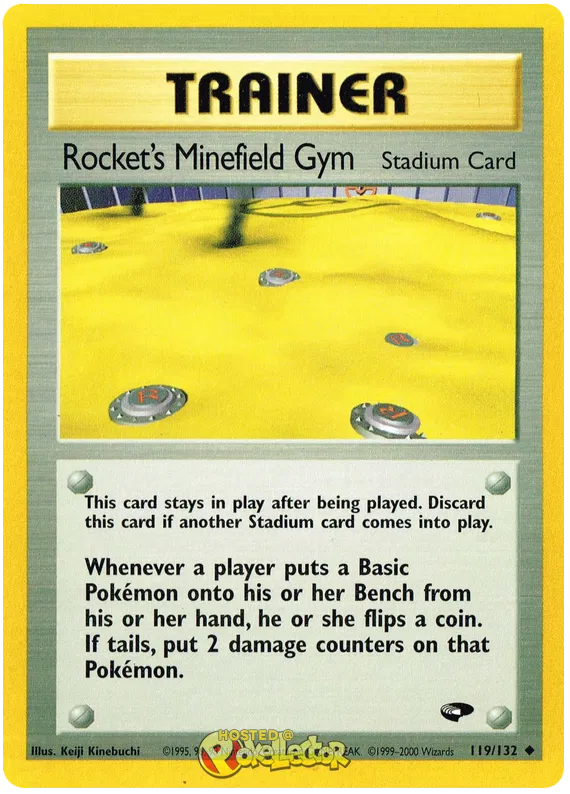 Rocket's Minefield Gym - Gym Challenge #119