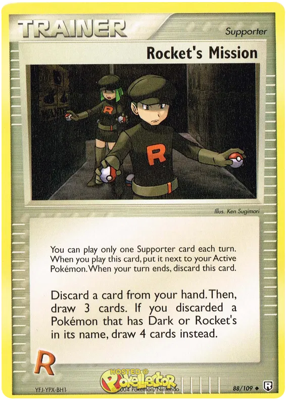 Rocket's Mission - EX Team Rocket Returns #88