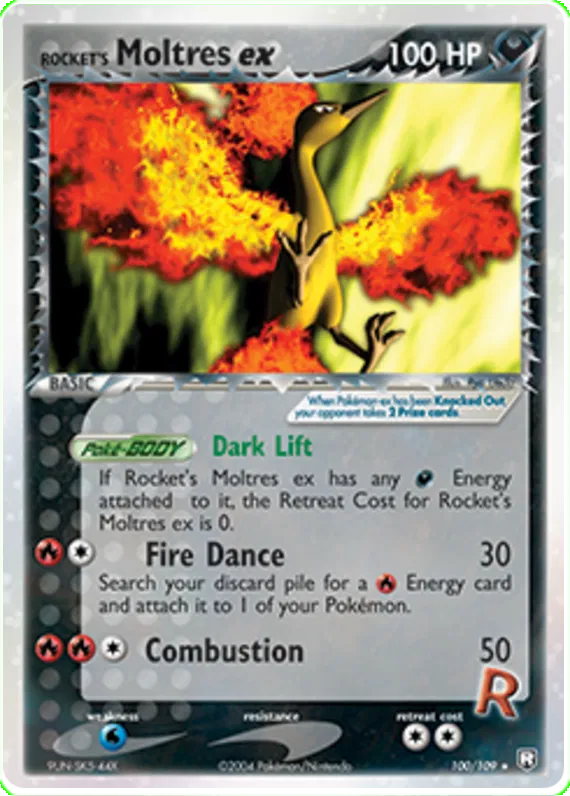 Rocket's Moltres ex - EX Team Rocket Returns #100