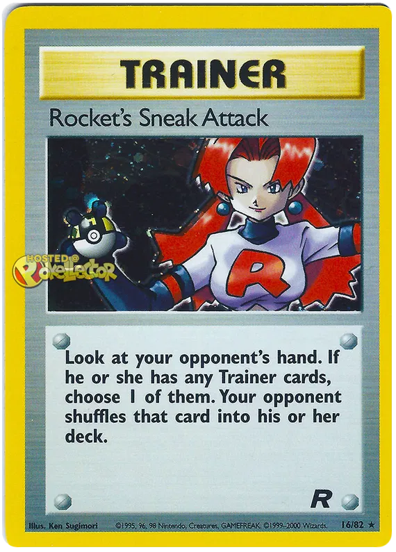 Rocket's Sneak Attack - Team Rocket #16