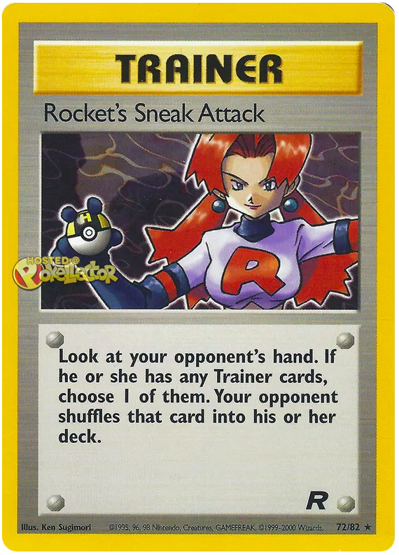 Rocket's Sneak Attack - Team Rocket #72