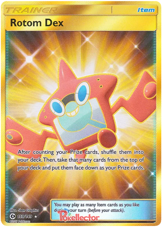 Rotom Dex - Sun & Moon #159