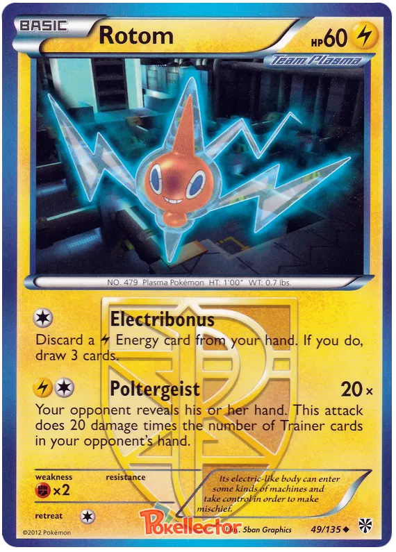 Rotom - Plasma Storm #49