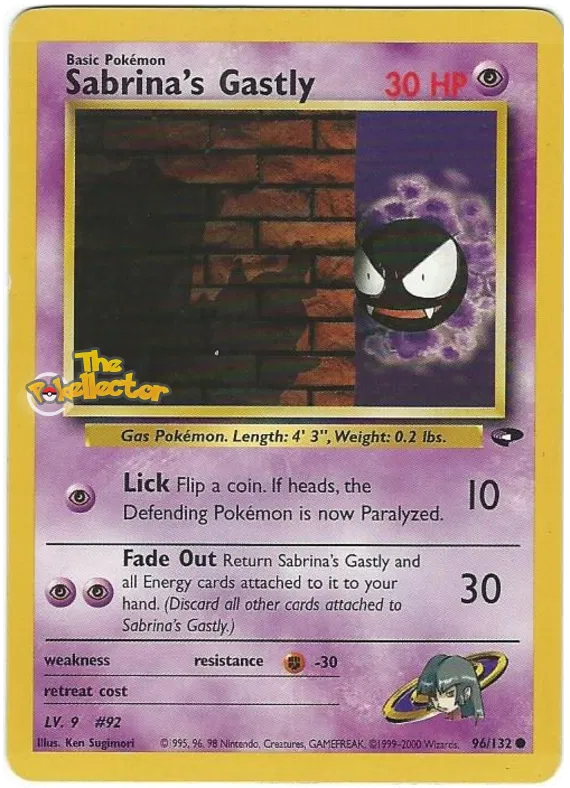 Sabrina's Gastly (Lv 9) - Gym Challenge #96