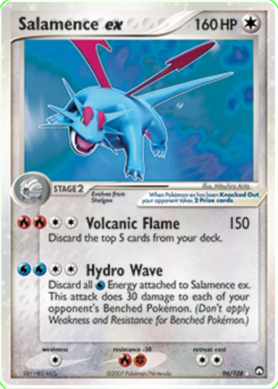 Salamence ex - EX Power Keepers #96