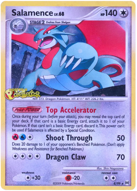 Salamence - Platinum - Arceus #8