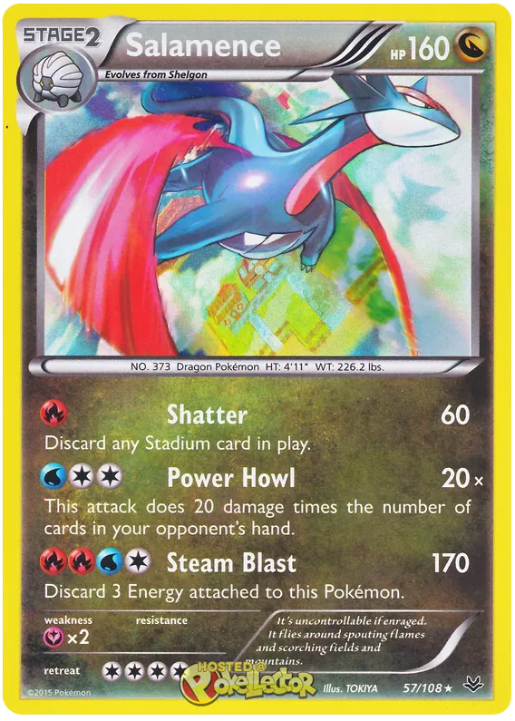 Salamence - Roaring Skies #57