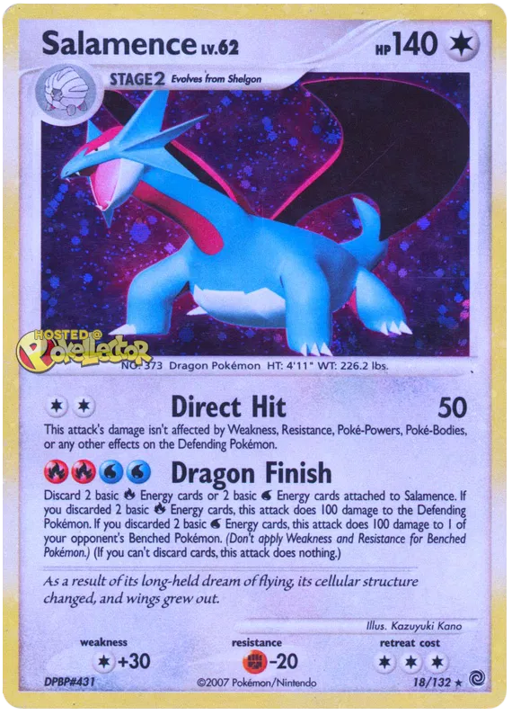 Salamence - Secret Wonders #18