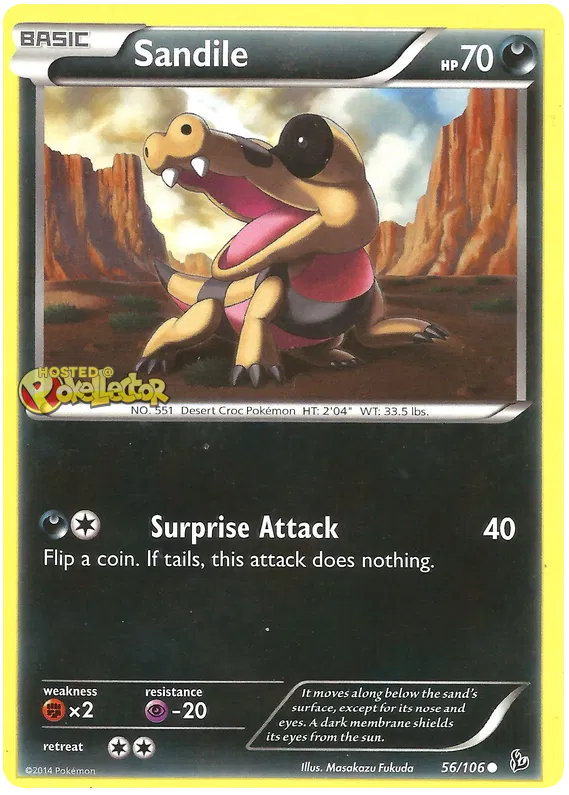 Sandile - XY Flashfire #56