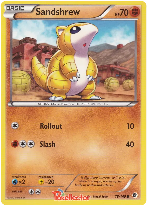 Sandshrew - Boundaries Crossed #78