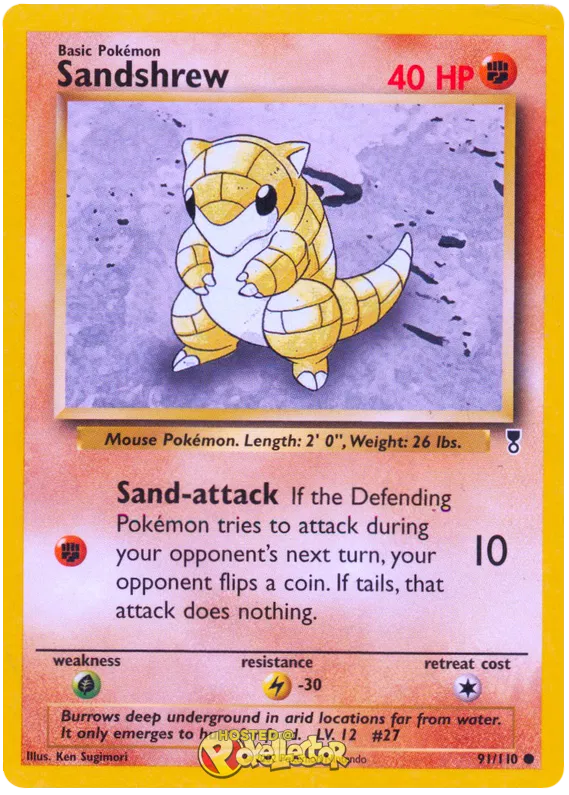 Sandshrew - Legendary Collection #91