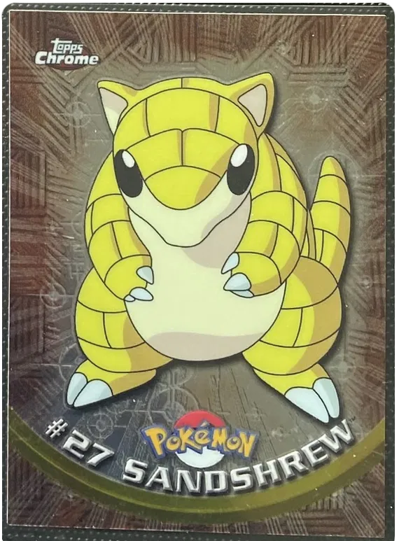 Sandshrew - Topps Series 1 #27