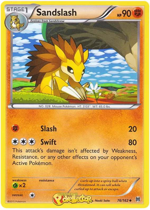 Sandslash - XY BREAKthrough #76