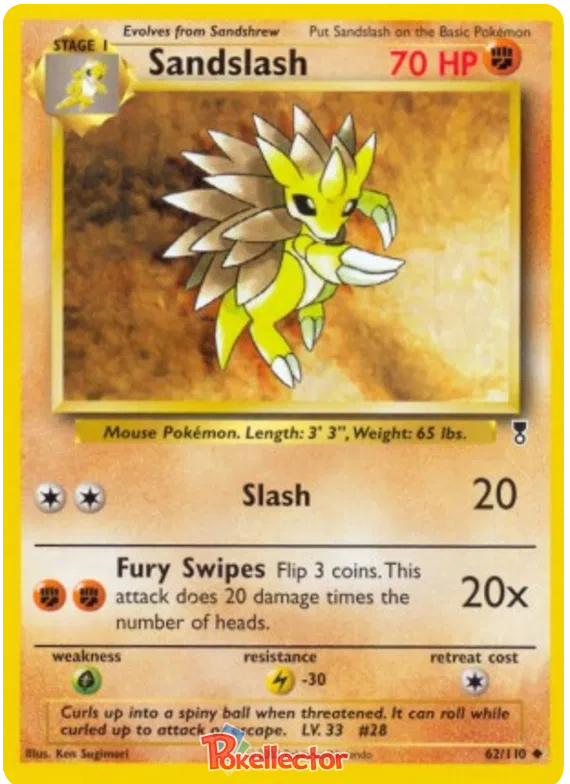 Sandslash - Legendary Collection #62