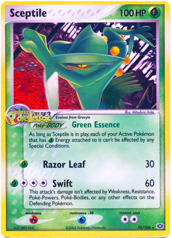 Sceptile - EX Emerald #10