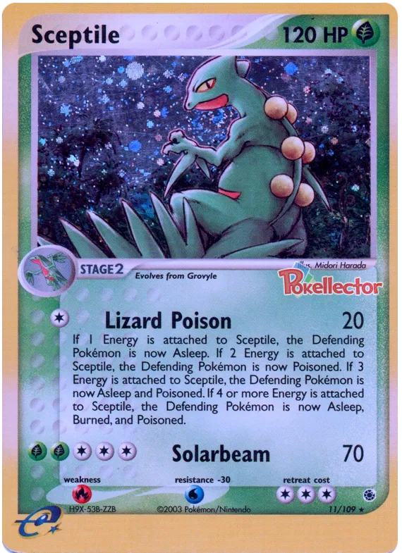 Sceptile - EX Ruby & Sapphire #11