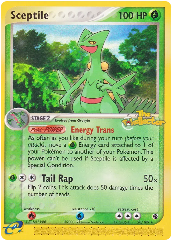 Sceptile - EX Ruby & Sapphire #20