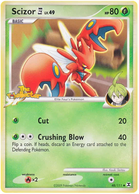 Scizor 4 - Platinum - Rising Rivals #48